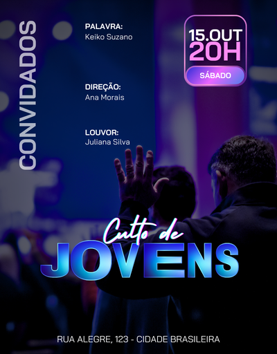 culto jovem 